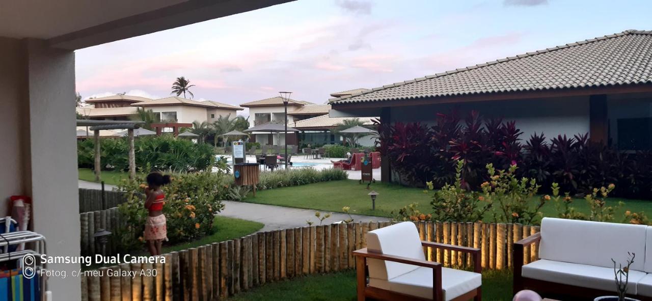 Maravilhoso Garden Imbassai Pe Na Areia Bahia Litoral Appartement Buitenkant foto