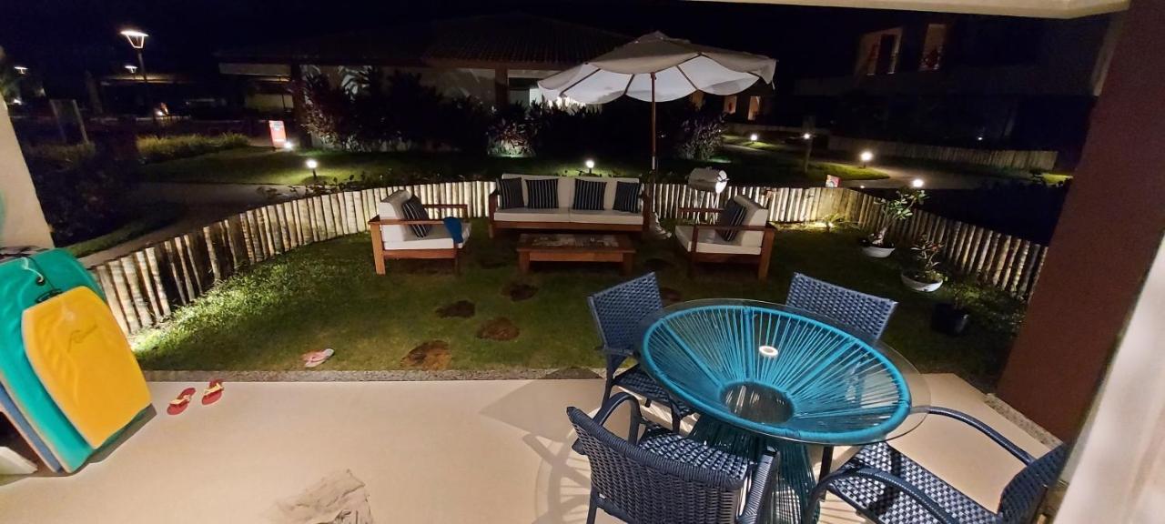 Maravilhoso Garden Imbassai Pe Na Areia Bahia Litoral Appartement Buitenkant foto