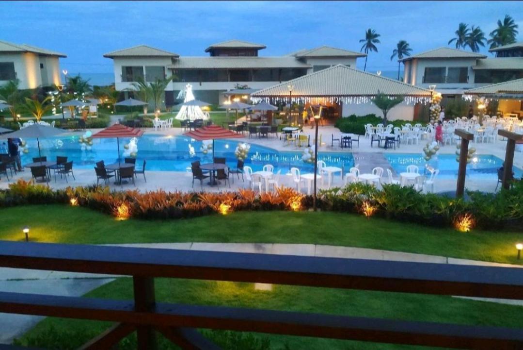 Maravilhoso Garden Imbassai Pe Na Areia Bahia Litoral Appartement Buitenkant foto
