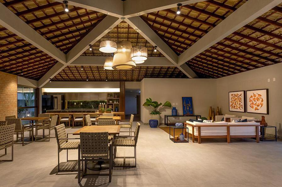 Maravilhoso Garden Imbassai Pe Na Areia Bahia Litoral Appartement Buitenkant foto