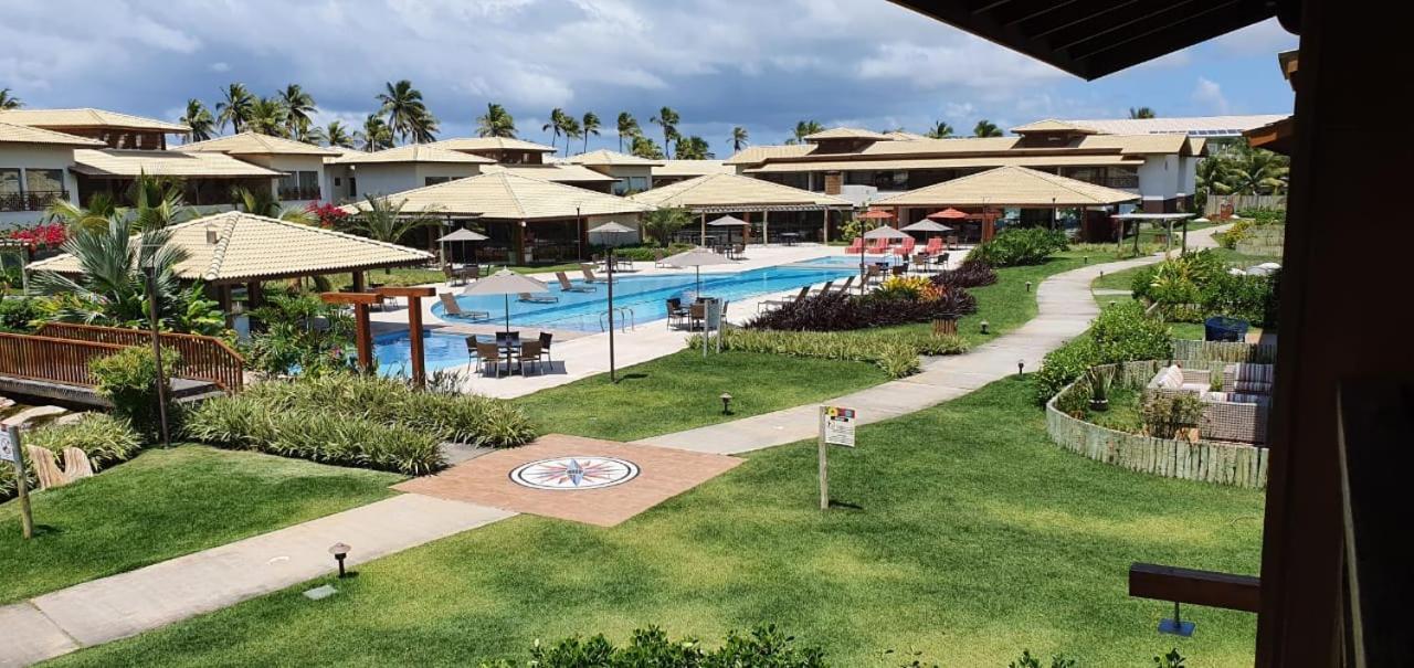 Maravilhoso Garden Imbassai Pe Na Areia Bahia Litoral Appartement Buitenkant foto
