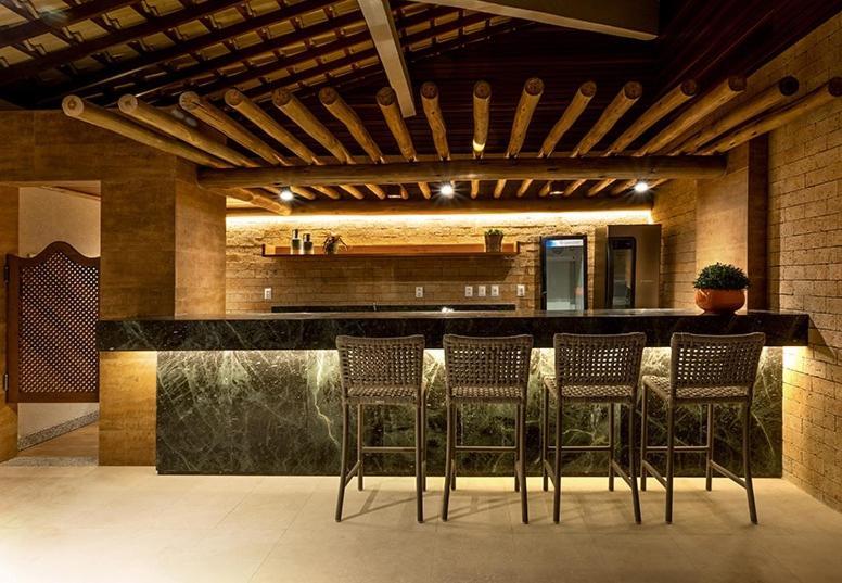 Maravilhoso Garden Imbassai Pe Na Areia Bahia Litoral Appartement Buitenkant foto