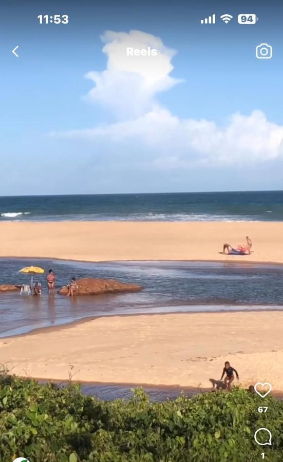 Maravilhoso Garden Imbassai Pe Na Areia Bahia Litoral Appartement Buitenkant foto